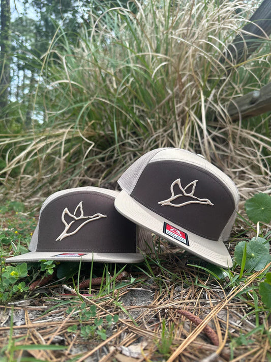 Combat Waterfowl  7 Panel Khaki/Coffee