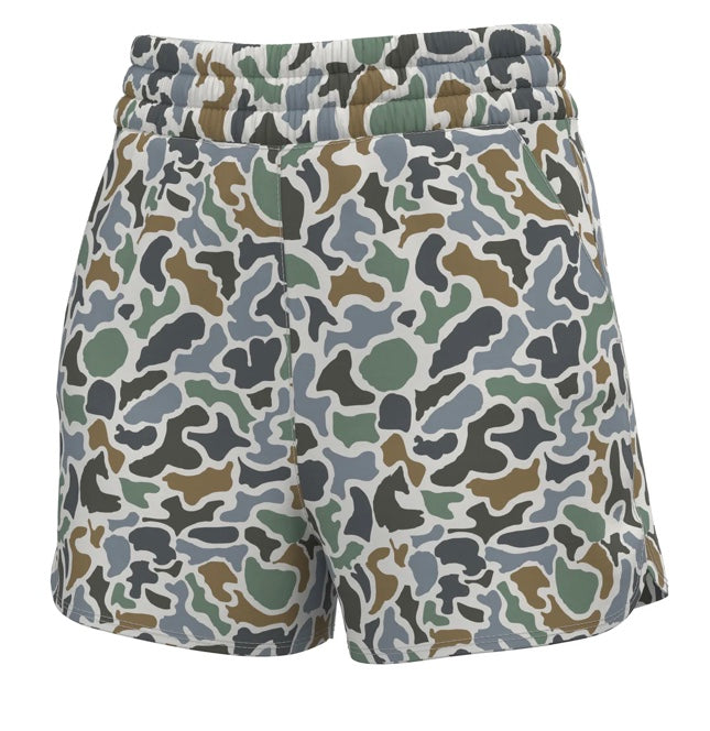 Local Girl High Waisted Volley Shorts - Localflage Bluff