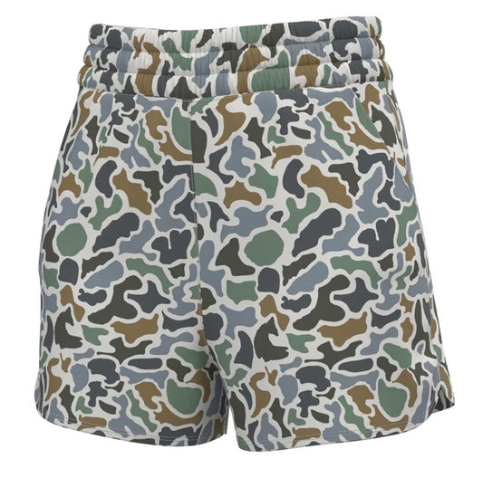 Local Girl High Waisted Volley Shorts - Localflage Bluff