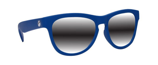 Mini Shades Classic (Age 8-12) Cosmic Blue Polarized Silver Mirror