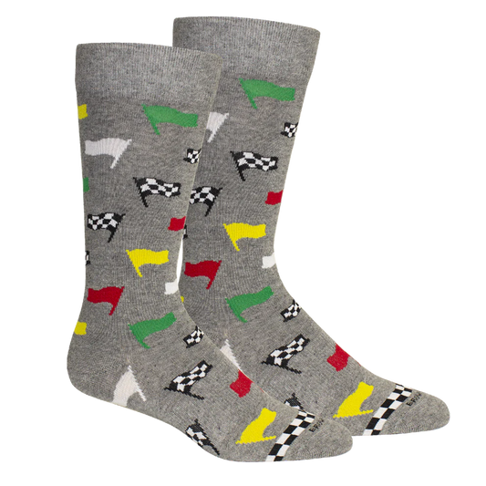 Brown Dog Socks - Race Ya'