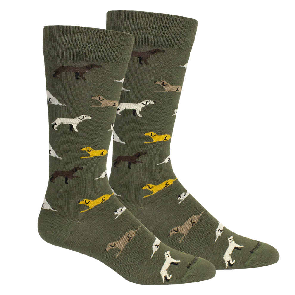 Brown Dog Socks - Command Sage