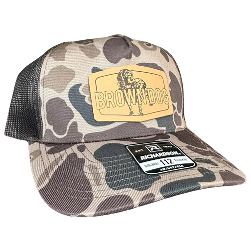 Brown Dog Richardson 112 Duck Camo Hat - Bark