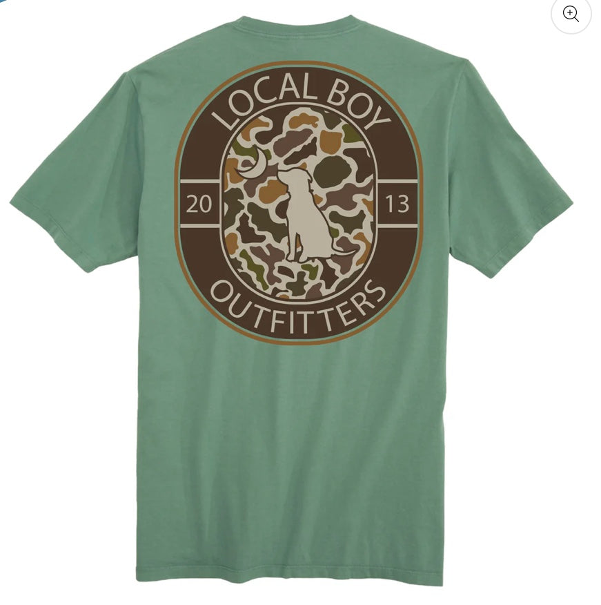 Local Boy Vinatge Crest SS Tee