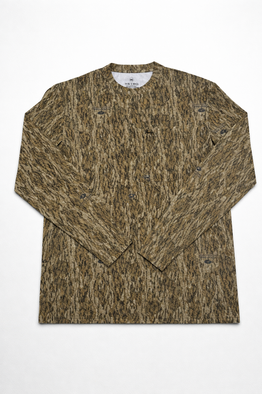 Heybo Oceanside Crewneck - Mossy Oak Bottomland