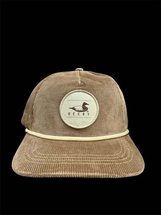 Dixie Decoys Corduroy Rope Hat - Brown
