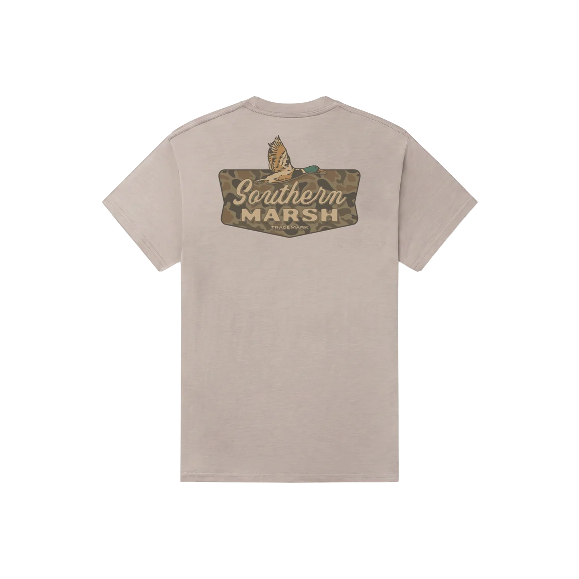 Southern Marsh Inflight Badge Tee - Washed Burnt Taupe