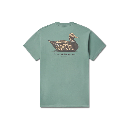 Southern Marsh Vintage Duck Decoy Tee - Camo
