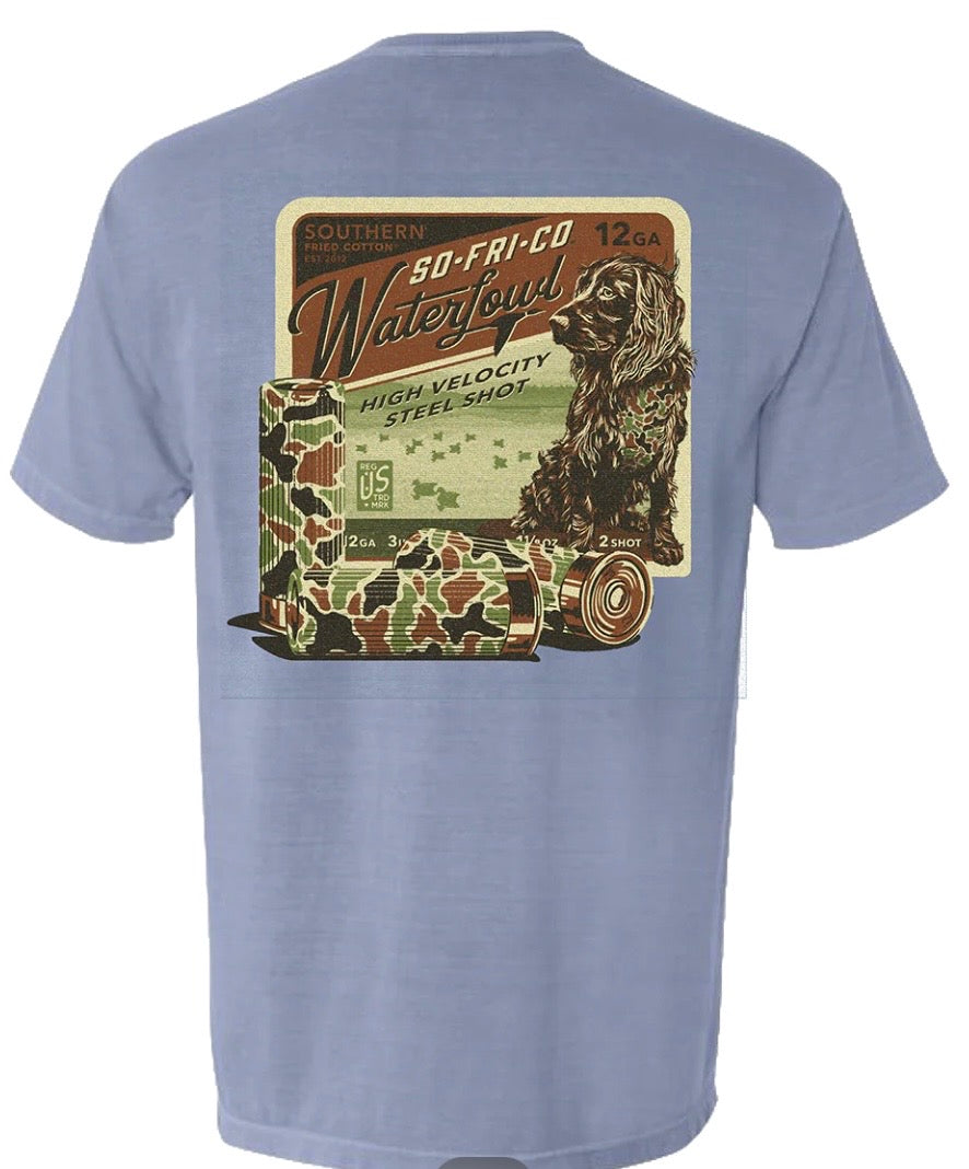 SoFriCo Waterfowl Youth Tshirt - Ice Blue