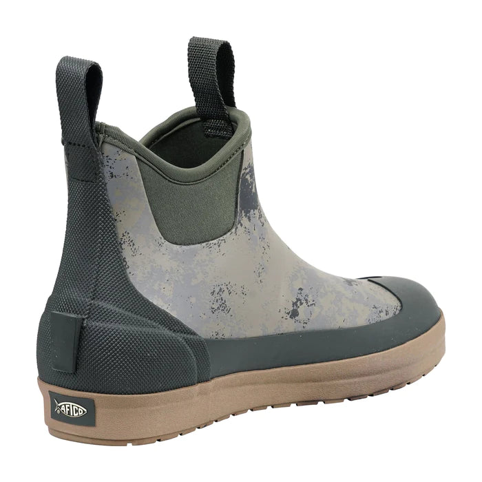 Aftco Ankle Deck Boot PRT Green Acid Camo
