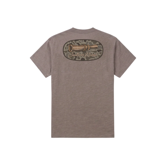 Southern Marsh Youth Duck Hotline Tee - Washed Dark Shale