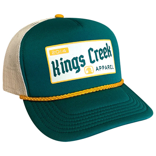 Kings Creek All Gas- Teal Rope Hat