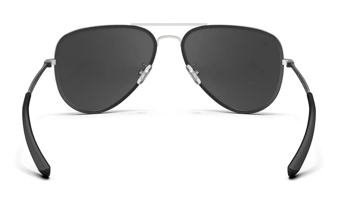 Blenders Eyewear Spider Jet Polarized Aviator - Black/grey