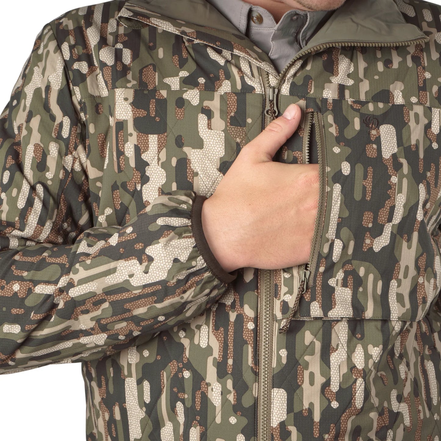 Duck Camp Men's Airflow Insulated Jacket- Woodland