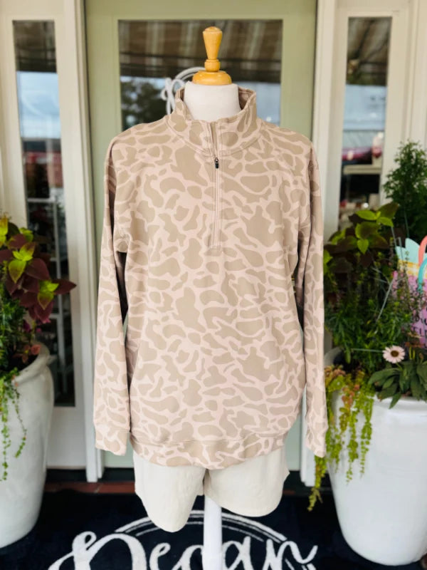 Southern Marsh Aurora Comfort Pullover - Burnt Taupe