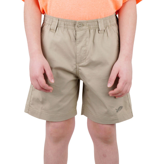 Aftco Youth Landlocked Shorts - Khaki