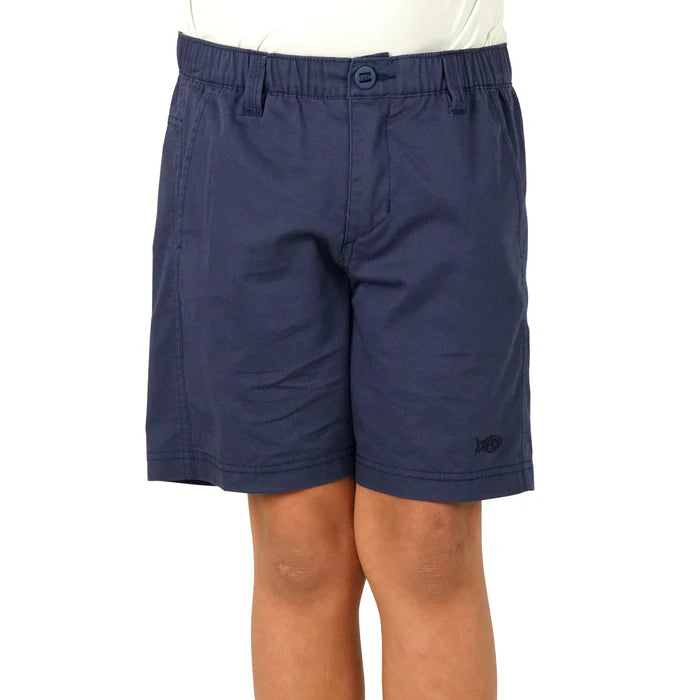 Aftco Youth Landlocked Shorts - Naval