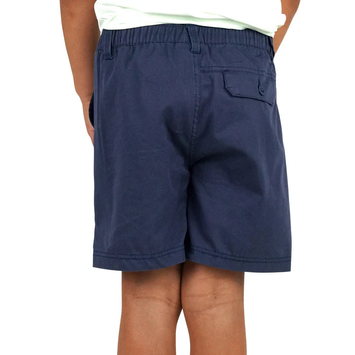 Aftco Youth Landlocked Shorts - Naval