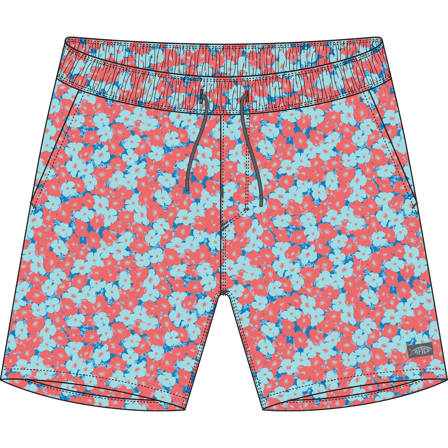 Aftco Youth Strike Swim Shorts - Fathom