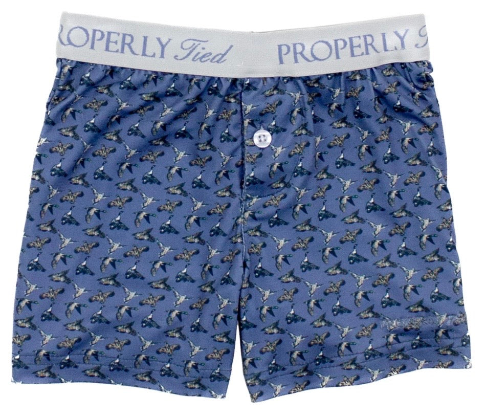 Properly Tied Boys Inlet Boxer - Flock