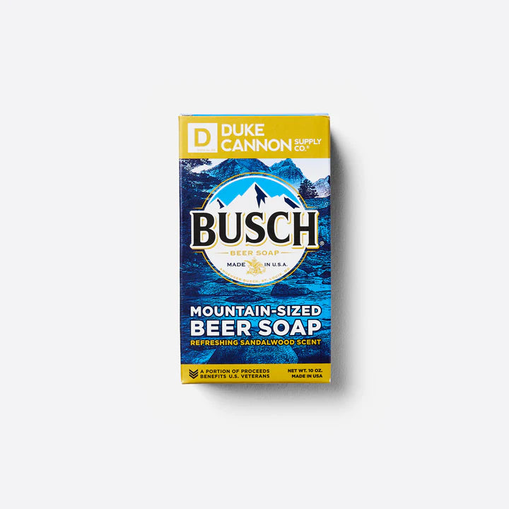 Duke Cannon Brick Of Soap- Busch Beer