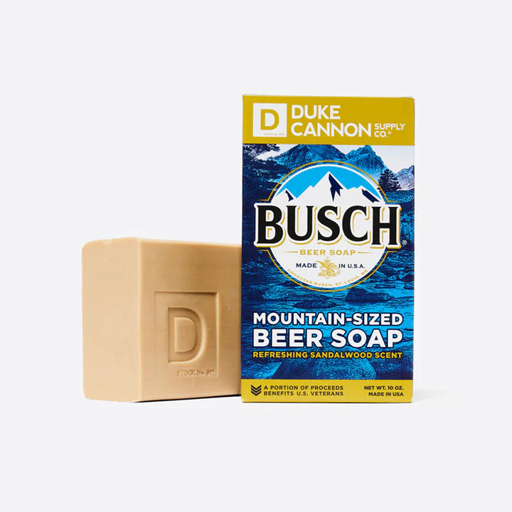 Duke Cannon Brick Of Soap- Busch Beer