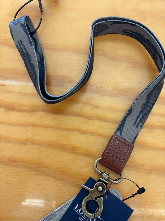 Local Boy Long Lanyard - Original Bottomland Camo