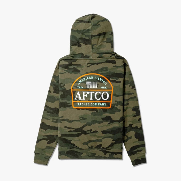 Aftco Youth Vintage Badge HD Forest Camo