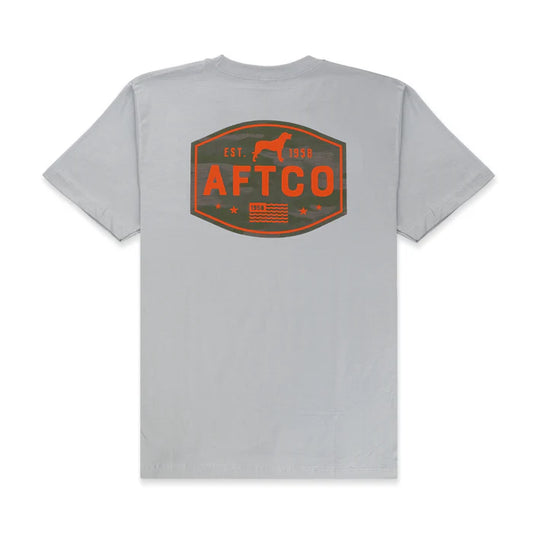 Aftco Youth Best Friend S/S Tshirt - Silver