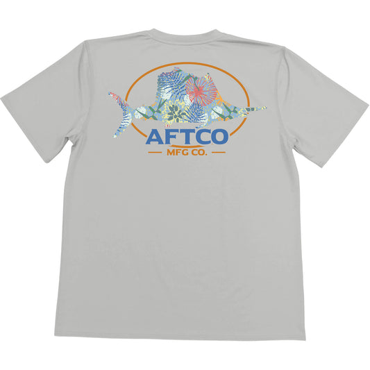 Aftco Youth Summertime Silver Tee