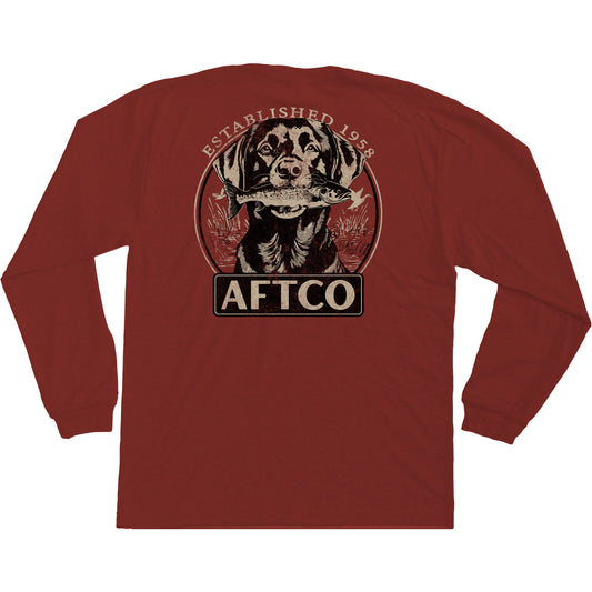 Aftco Youth On the Road Tee - Salmon heather