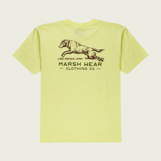 Marsh Wear Youth Retriever T-Shirt - Lemon Heather