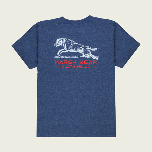 Marsh Wear Youth Retriever T-Shirt - Navy Heather