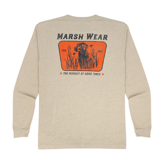 Marsh Wear Youth Look Out L/S Tee - Sand