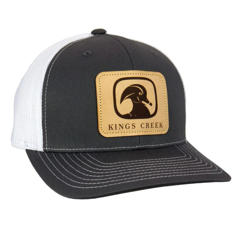 Kings Creek Patch Trucker Hat - Charcoal