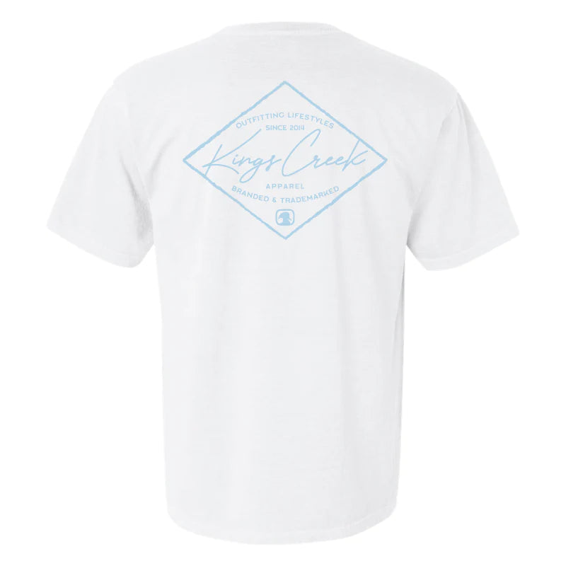 Kings Creek Craftsman Tee - White