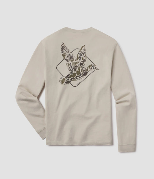 SSCO Camo Flight LS Tee - Taupe