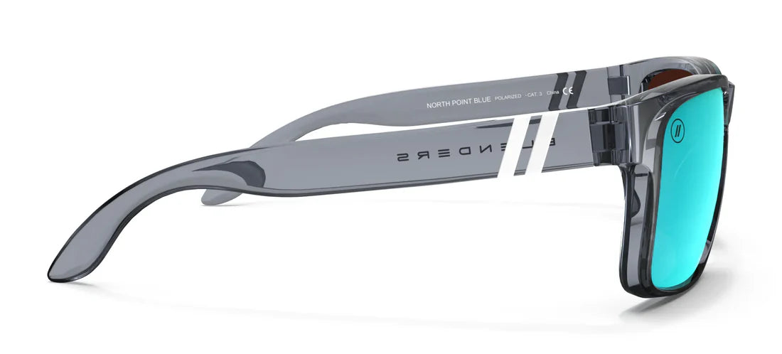 Blenders Eyewear  North Point Polarized -Crystal Grey/Blue