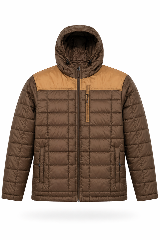 Prairie Oaks Hole Runner Jacket - Brown/Camel