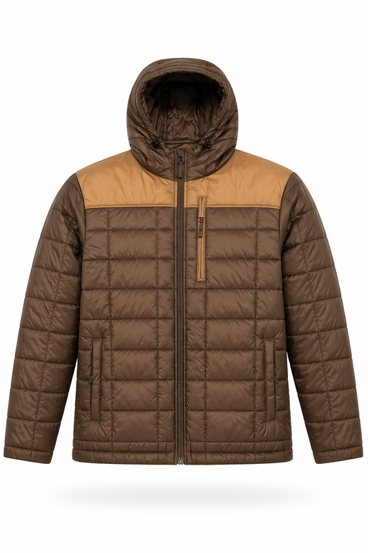 Prairie Oaks Hole Runner Jacket - Brown/Camel