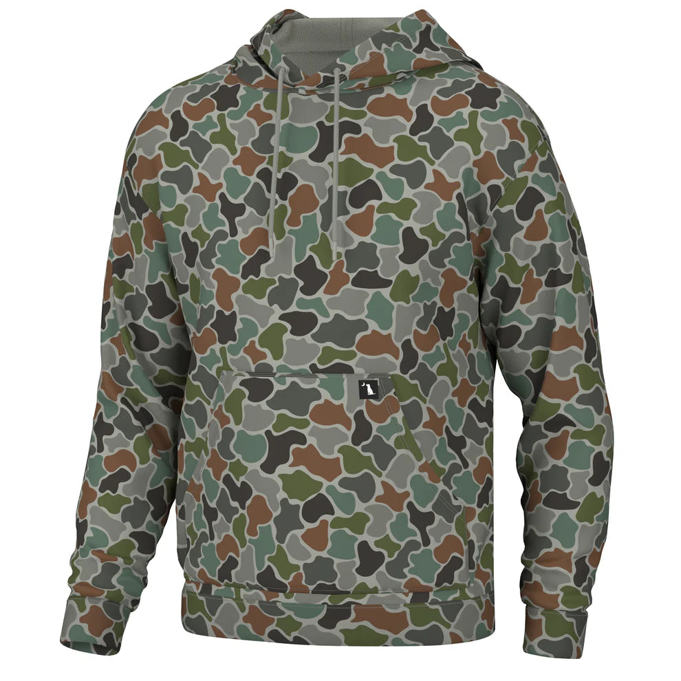 Local Boy Youth Hilltop Cotton Hoodie - Forest Camo