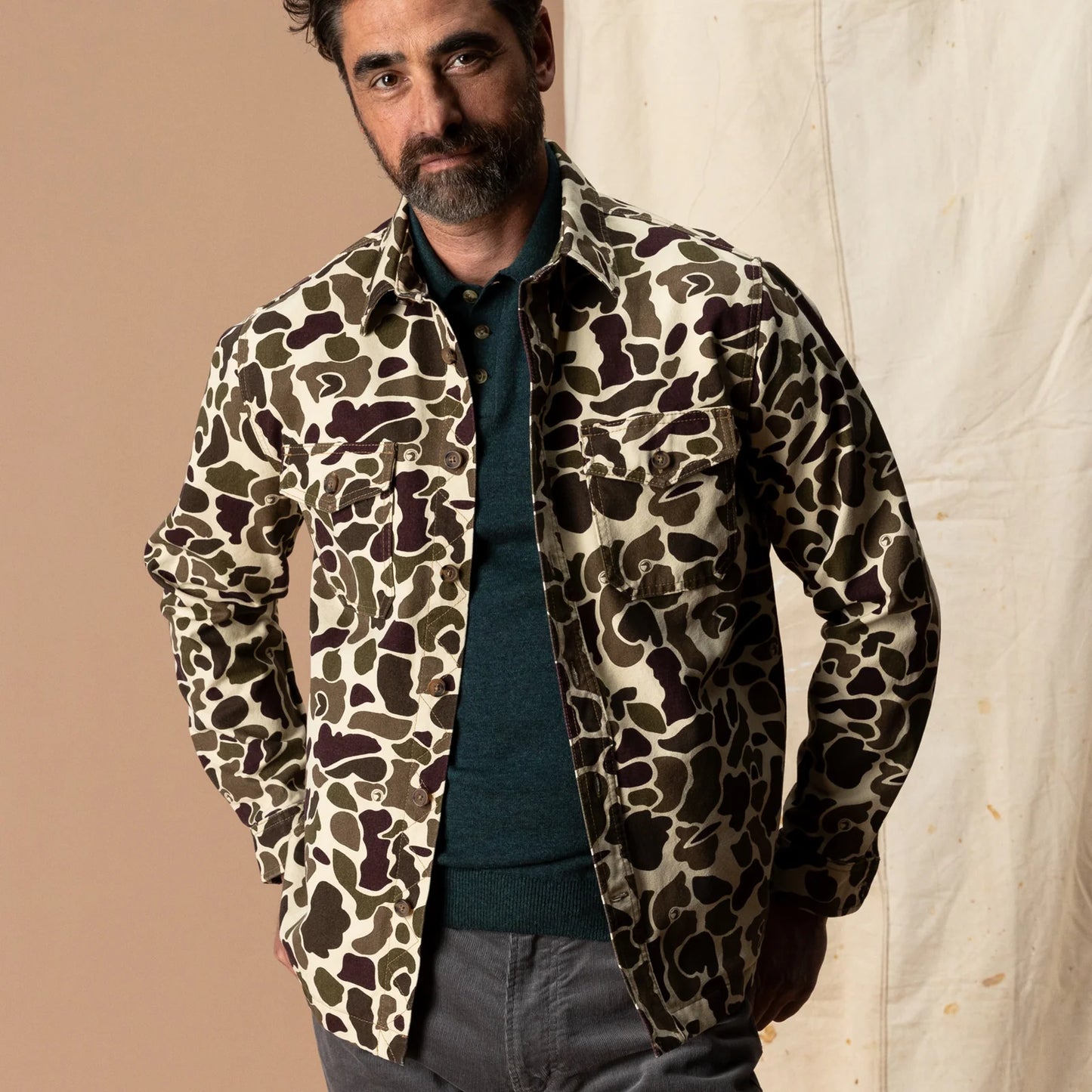 Duck Head Vintage Camo Duck Canvas Jacket