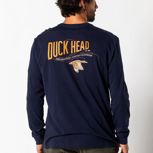 Duck Head The Original Canvas Clothier Tshirt -Maritime Blue