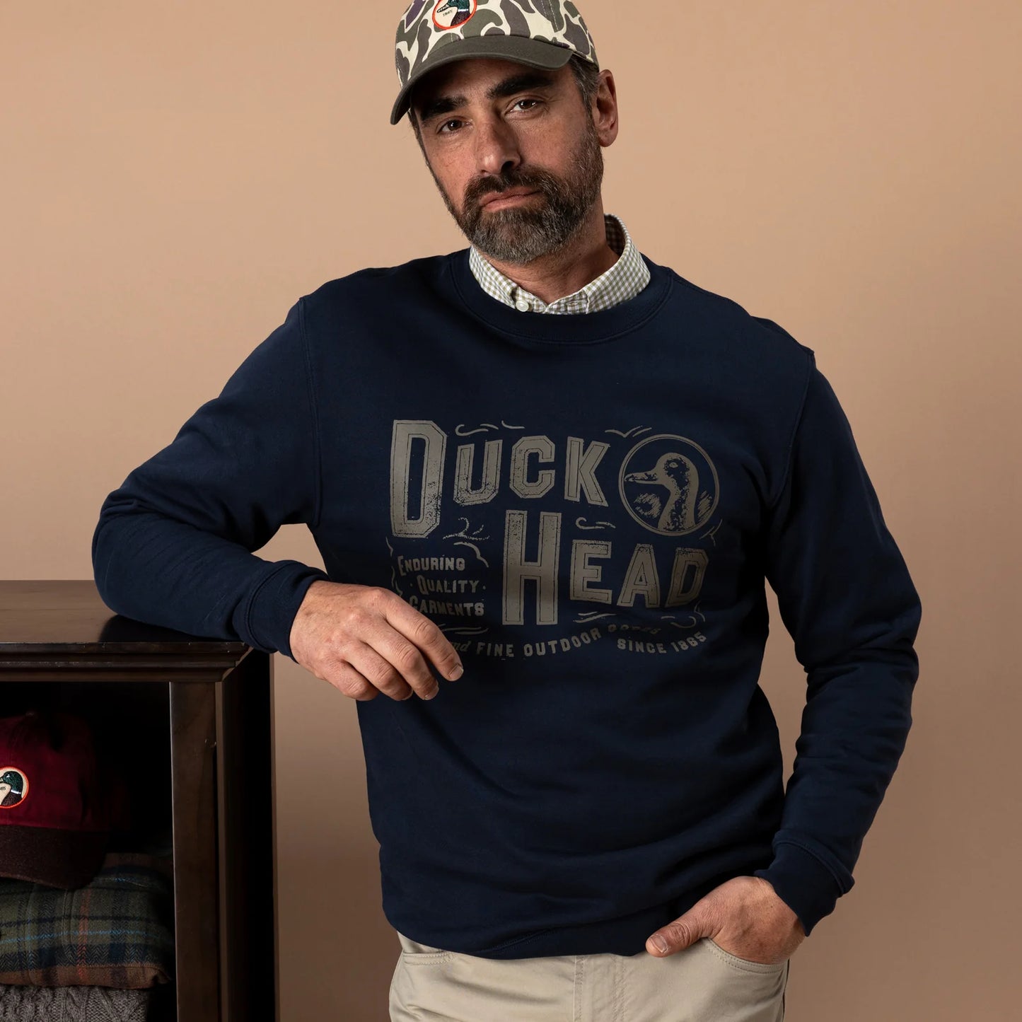 Duck Head French Terry Crewneck Sweatshirt