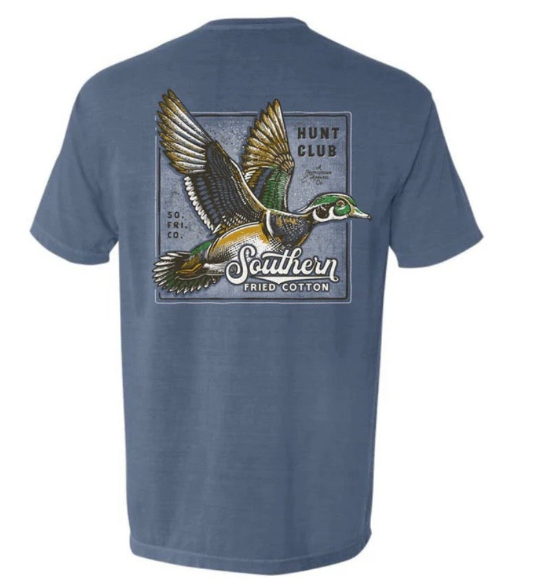 SoFriCo. Men’s SS Tshirt Woody - Blue Jean