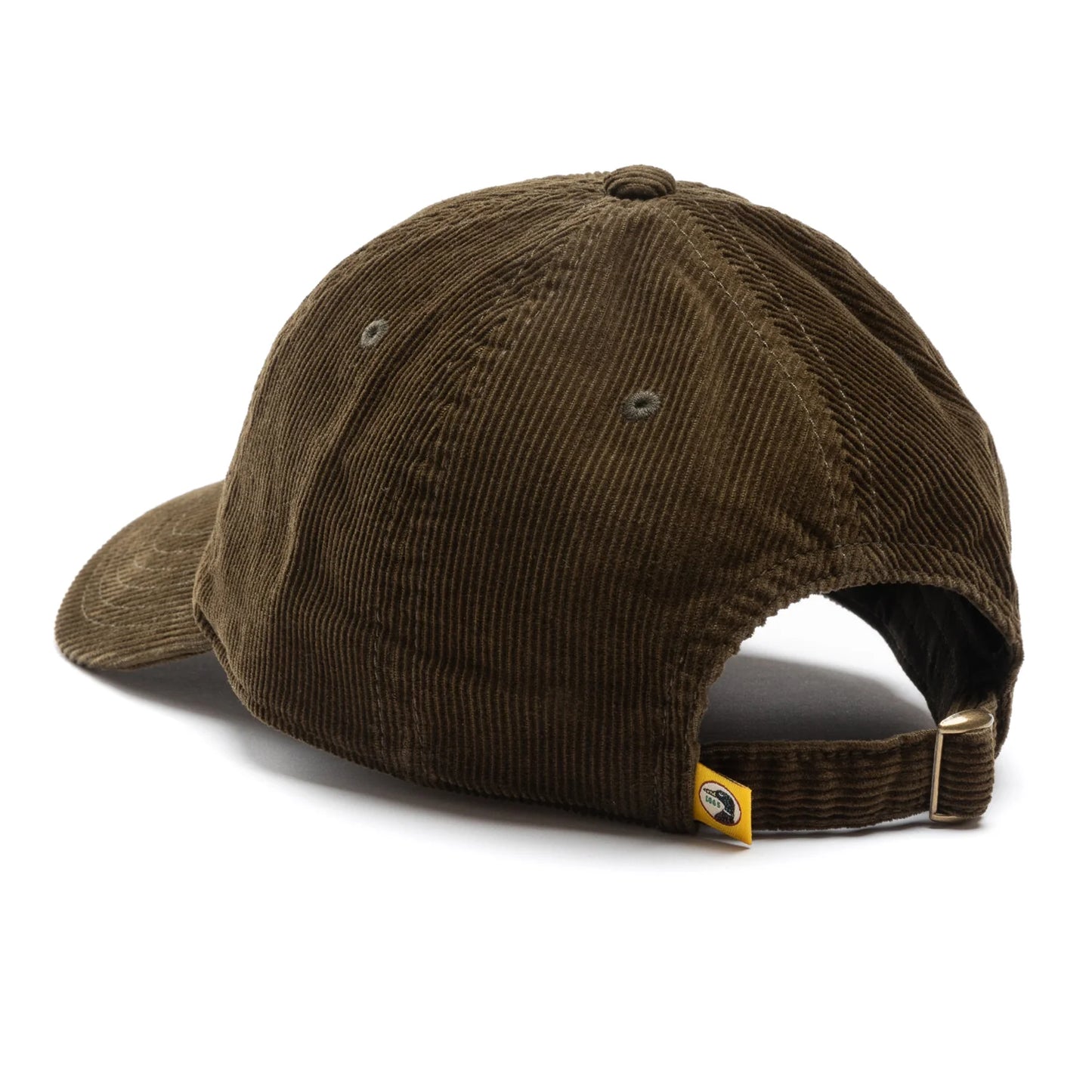 Duck Head Corduroy Hat with Canvas Patch- Dark Olive