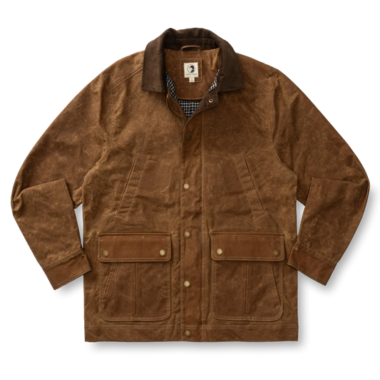 Duck Head Waxed Duck Canvas Jacket - Buckskin