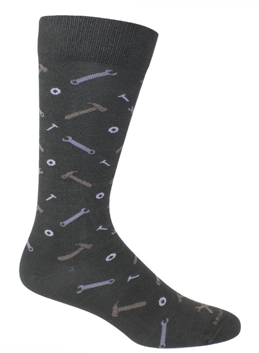 Brown Dog UT Tool Time Socks - Sage