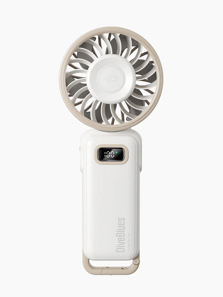 Diveblues 100-Speed Turbo Cooling Fan -  White