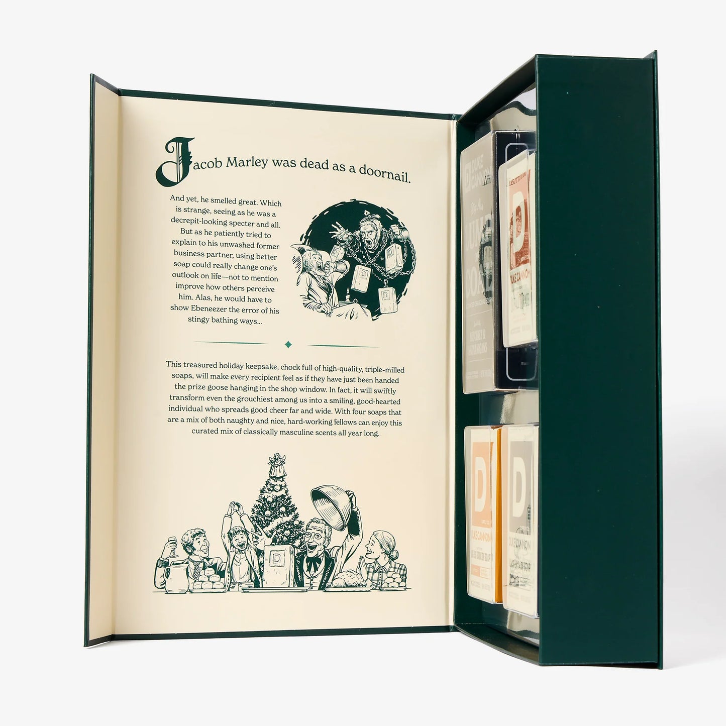 Duke Cannon Naughty & Nice Bar Soap Gift Set